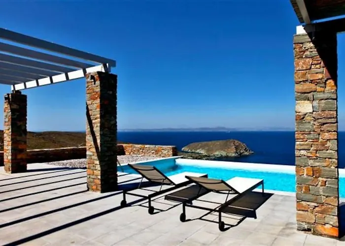 Villa Litharia, Enchanting Location And View Ioulis